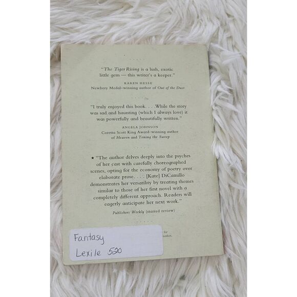 The Tiger Rising - Paperback By DiCamillo, Kate - GOOD - Picture 2 of 4